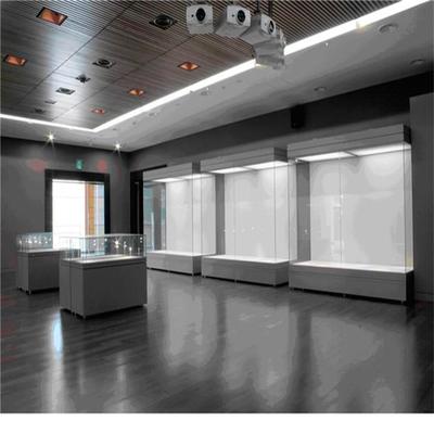 隆城展示 一键智能博物馆展柜与电动平移系统，打造专业文物展览服务